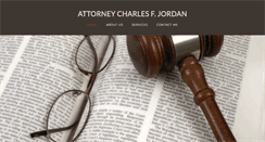 Desktop Screenshot of charlesjordanlaw.com